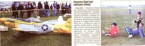 Setkání obřích modelů, Benešovský deník 17. 9. 2001 Setkání obřích modelů, Benešovský deník 17. 9. 2001