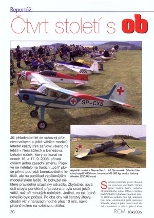 Setkání obřích modelů, RCM 10/2006 Setkání obřích modelů, RCM 10/2006