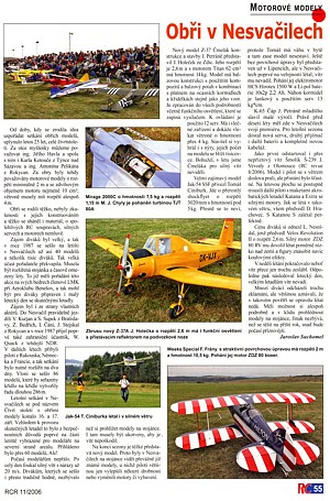Setkání obřích modelů, RCR 11/2006 Setkání obřích modelů, RCR 11/2006
