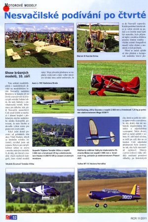 Nesvačilské podívání - RCR 11/2011 Nesvačilské podívání - RCR 11/2011